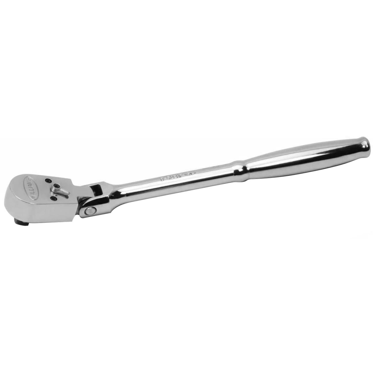 JHWB52EHFB 0.375 in. Drive 36 Teeth Sealed Narrow Flex-Head Ratchet, Silver
