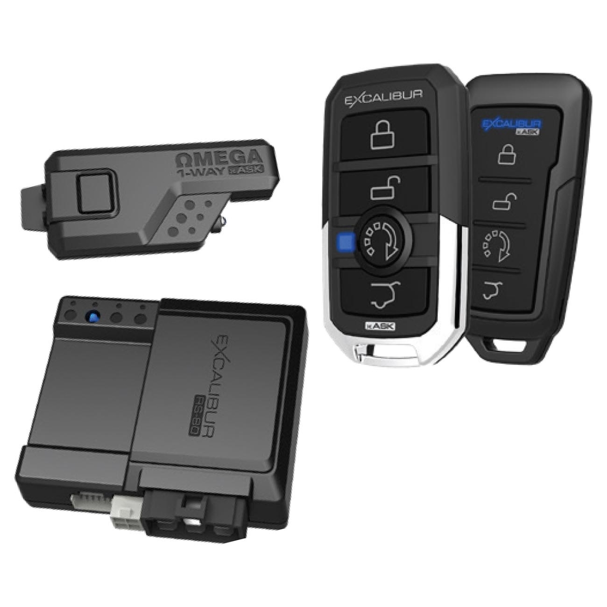 RS380 1-Way Remote Start & Keyless Entry System