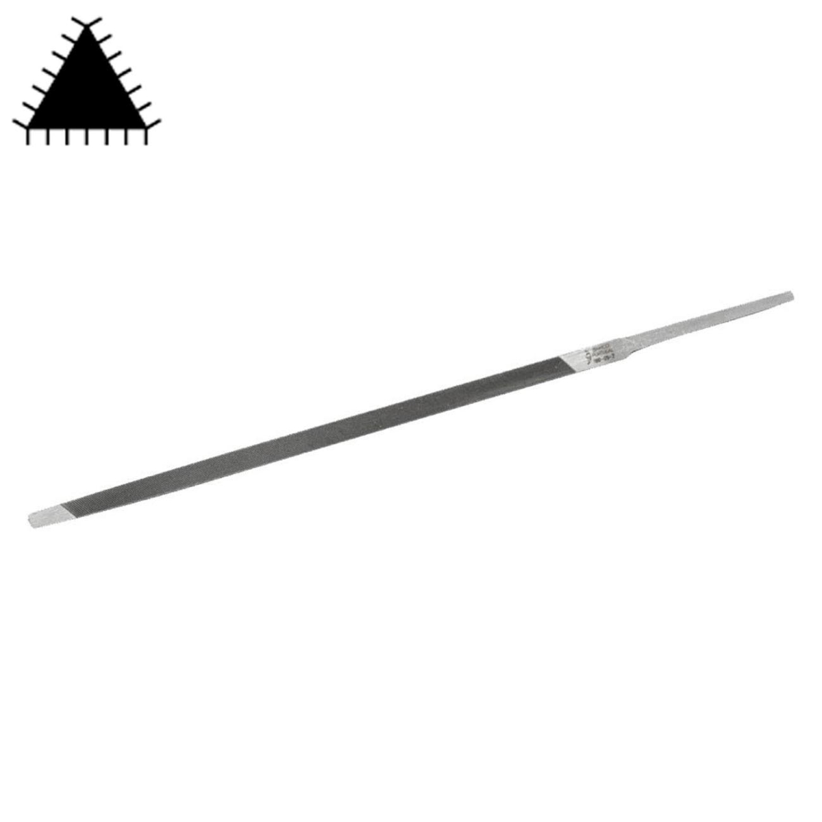 BAH41880620 6 in. Double Extra Slim Taper Saw File - Second Cut, Unhandled