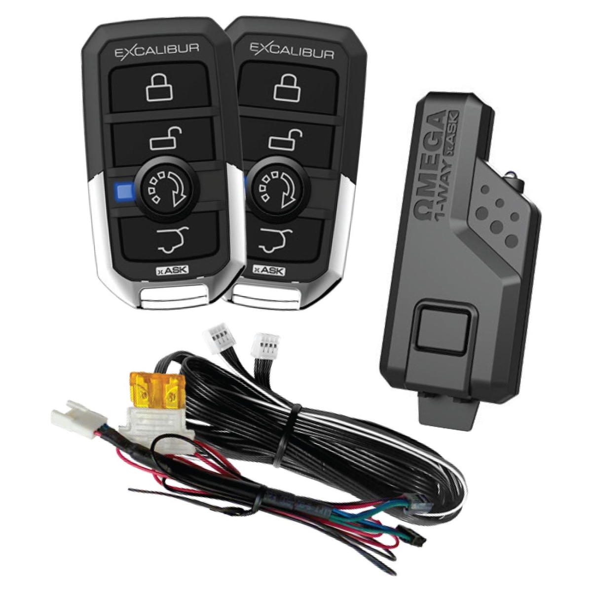 RK380 4-Button 1-Way Remote Kit with Up to 0.25 Mile Range