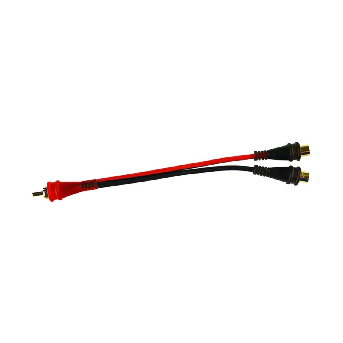 AMFVYM2F Oxygen Free 1M-2F Y-Splitter RCA Cable with Gold Connectors - 6 in.
