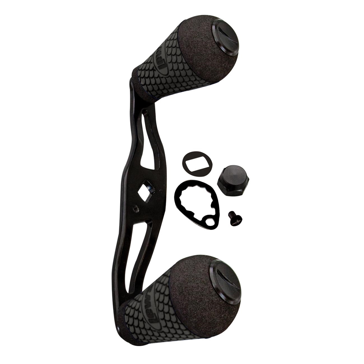 CSBAHB Standard 95 mm Baitcaster Aluminum Handle - Black