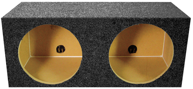 15 in. Square Style Empty Woofer Box