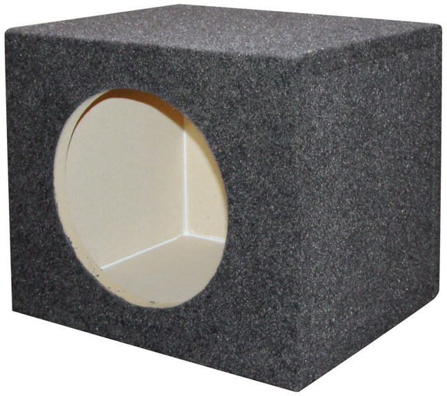 10 in. Square Empty Woofer Box