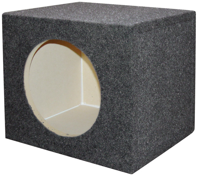 15 in. Sealed Square Empty Woofer Box