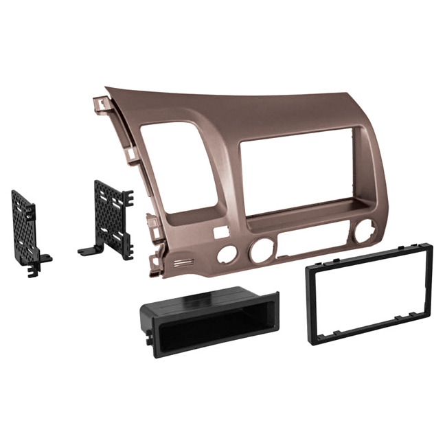 2006-11 Honda Civic Install Kit - Gun Metal Taupe