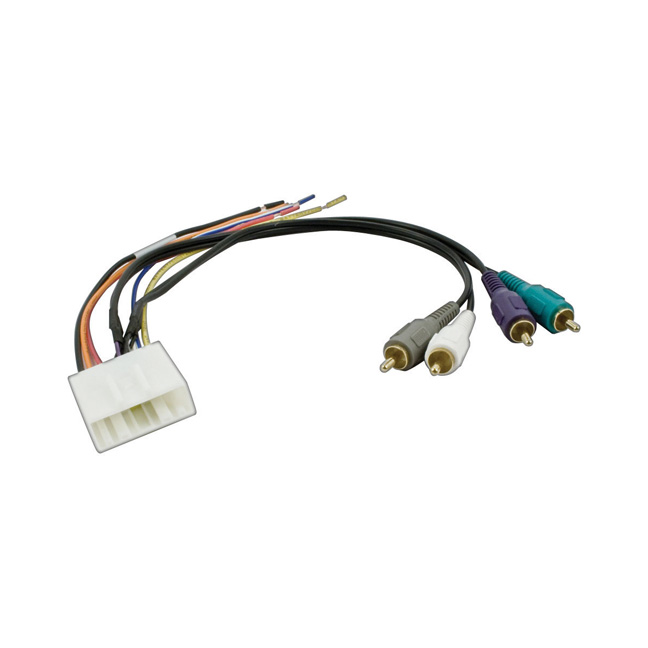 Amplifier Integration Harness - Black - 1 Pack - Durable Design
