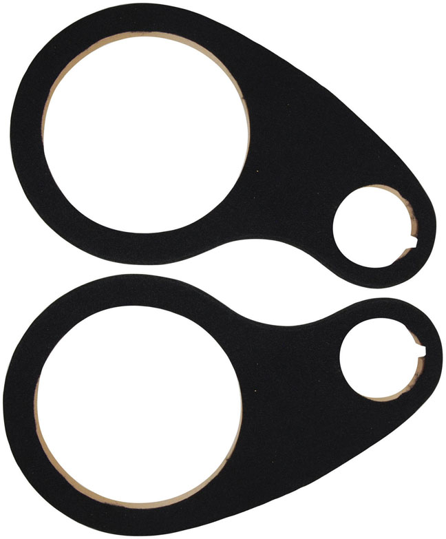 Pipemans Carpeted 8 in. Wood Ring with 2.875 in. Tweeter