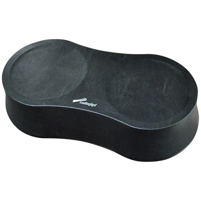 8 in. Pipeman Dual Rear Deck Wood Speaker Pod, Black