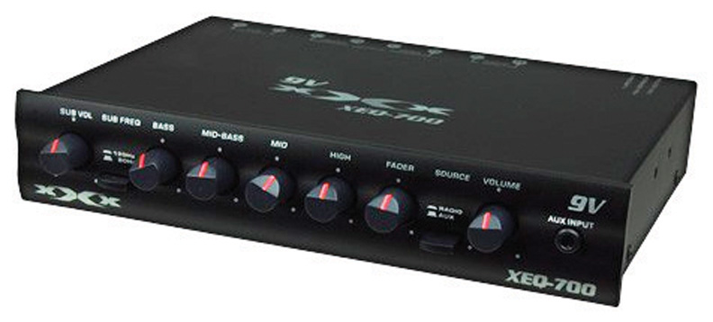 Picture of XXX XEQ700 4 Band Parametric Equalizer