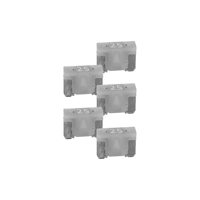 ATMLPM25A 25A Low Profile Mini Fuse - Pack of 10