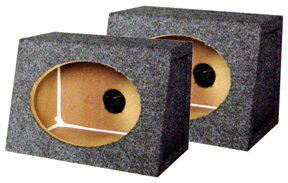 6 x 9 in. Empty Subwoofer Box