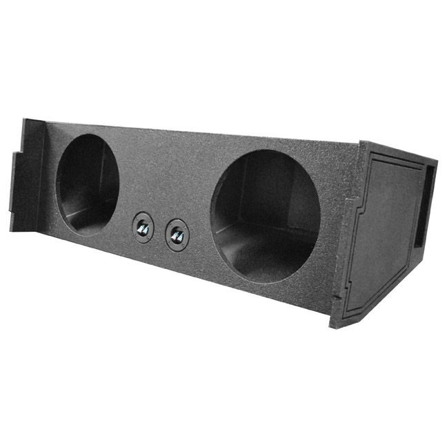 Picture of Qpower QBSUV12V 12 in. Bomb Dual Woofer Box 2007-2014 Chevy Tahoe 3rd Row Vented Downfire