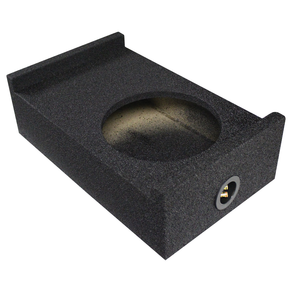 Single 10 in. Universal Downfire or Behind the Seat Emplty Enclosure