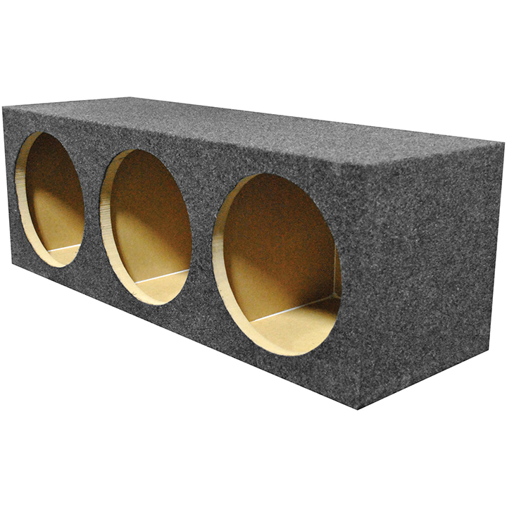 12 in. Empty Enclosure 3 Hole Straight Across Heavy Duty