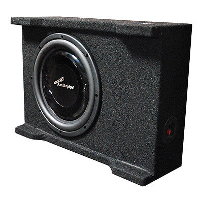 APSBSP10BDF 10 in.  Loaded Sealed Enclosure 600W Shallow Mount 4 Ohm