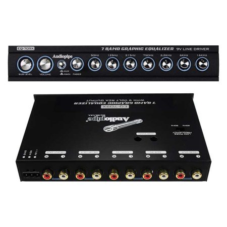 Picture of Audiopipe EQ709X Voltage Display 7 Band Equalizer