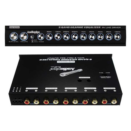 Audiopipe EQ909X Voltage Display 9 Band Equalizer