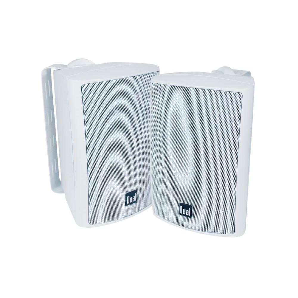 Picture of Dual LU47PW 4 in. 3 Way Dual Indoor & Outdoor Speakers&#44; White