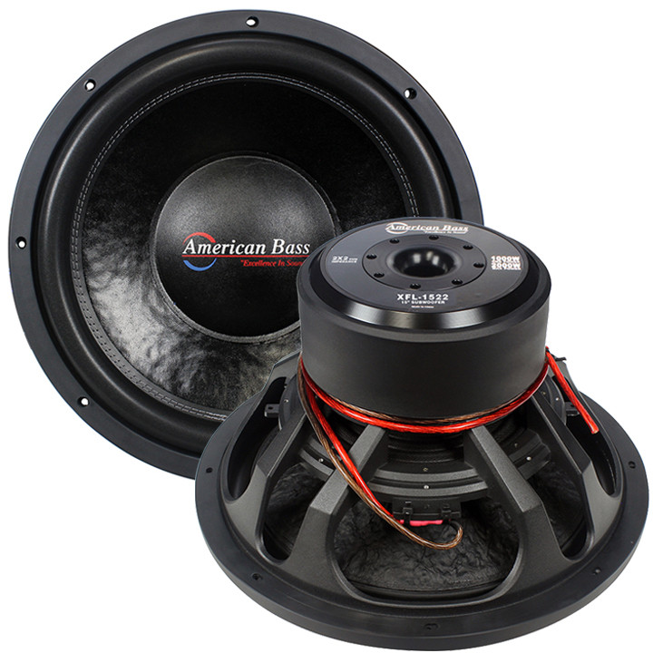 Picture of American Bass XFL1522 15 in. 2000 watt Max 2 Ohm DVC Woofer