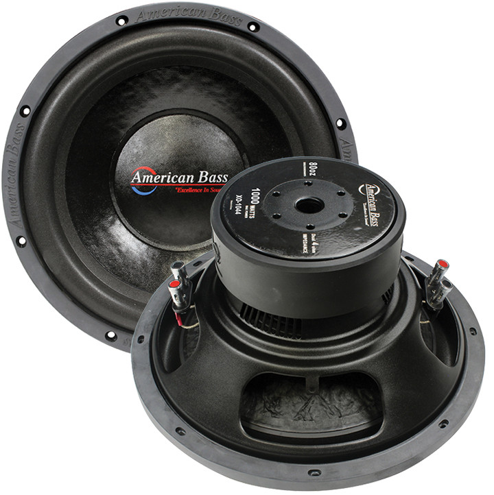 Picture of American Bass XO1044 10 in. 600 watt Max 4 Ohm DVC Woofer