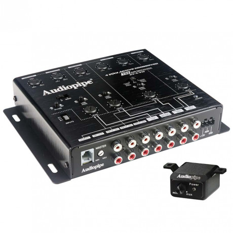 Picture of Audiopipe XV4V15 4 Way Crossover with 6 Channel Input & 8 Channel Output