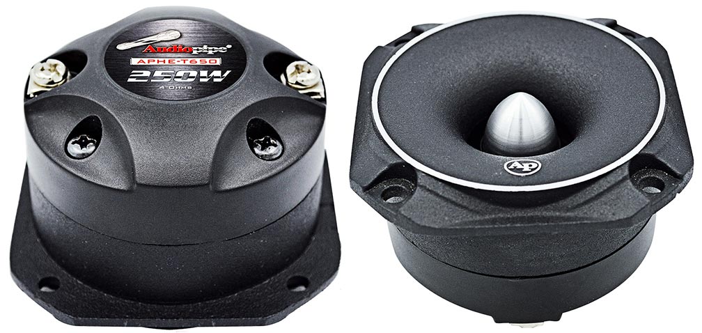 Picture of Audiopipe APHET650 250W Max Super High Frequency Titanium Tweeter - Pack of 2