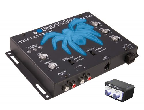 Picture of Soundstream BX23Q Premium Bass Reconstruction Processor with 3 Band EQ&#44; RGB & LED Tarantula