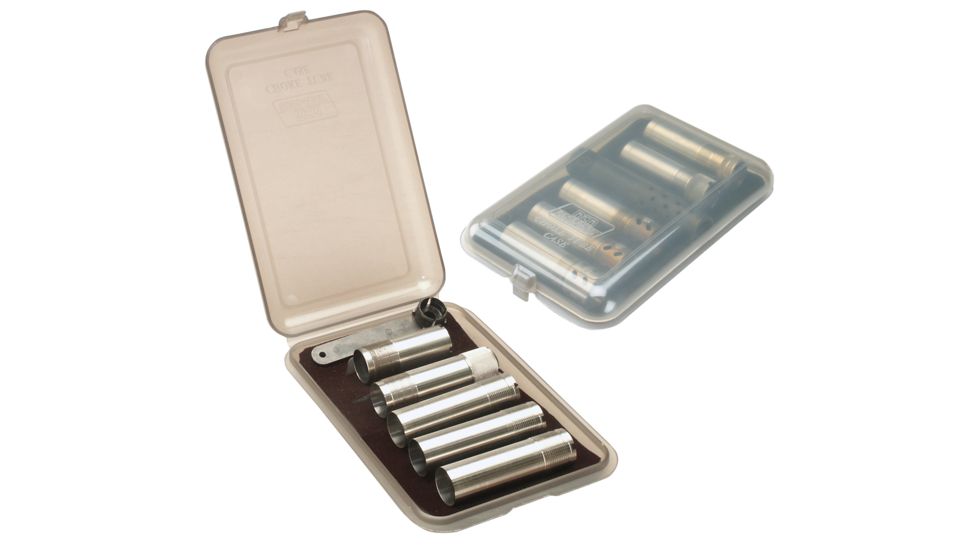 Picture of MTM CT641 Choke Tube Case for 6 Extended Tubes&#44; Clear Smoke