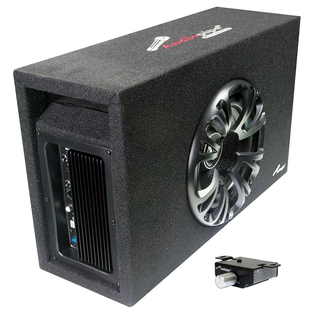 8 in. 800 watt Single Amplified Ported Bass Enclosure