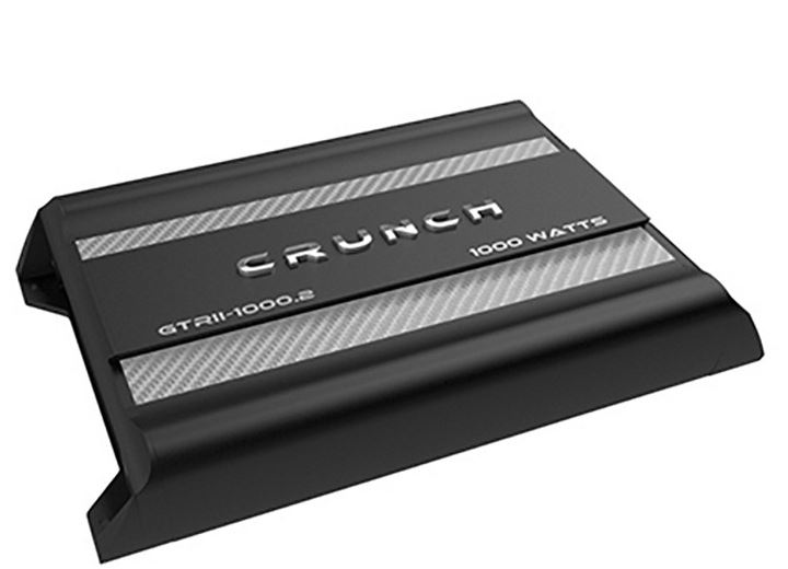 Picture of Crunch GTRII10002 Amplifier 2 x 250 4A Ohms&#44; 2 x 500 2 Ohms&#44; 1 x 1000 watts 4 Ohms Bridged
