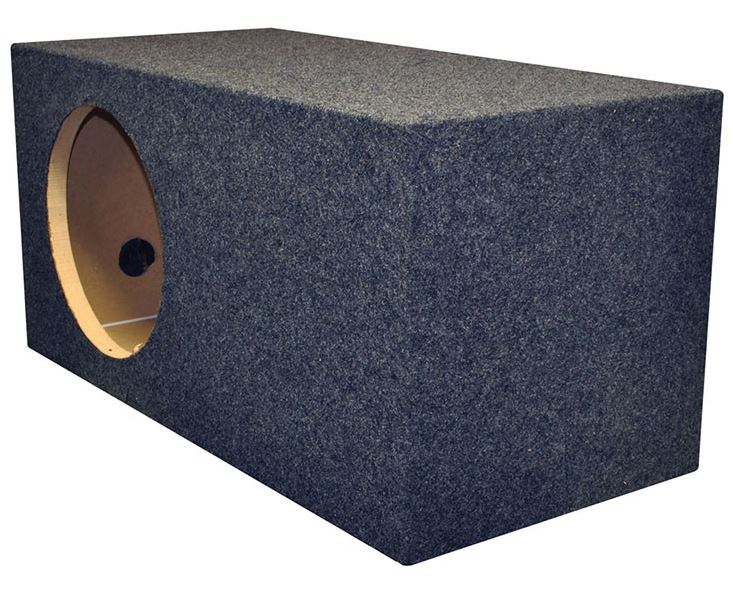 15 in. Single Side Ported SPL Xtra Large Heavy Duty Empty Woofer Box