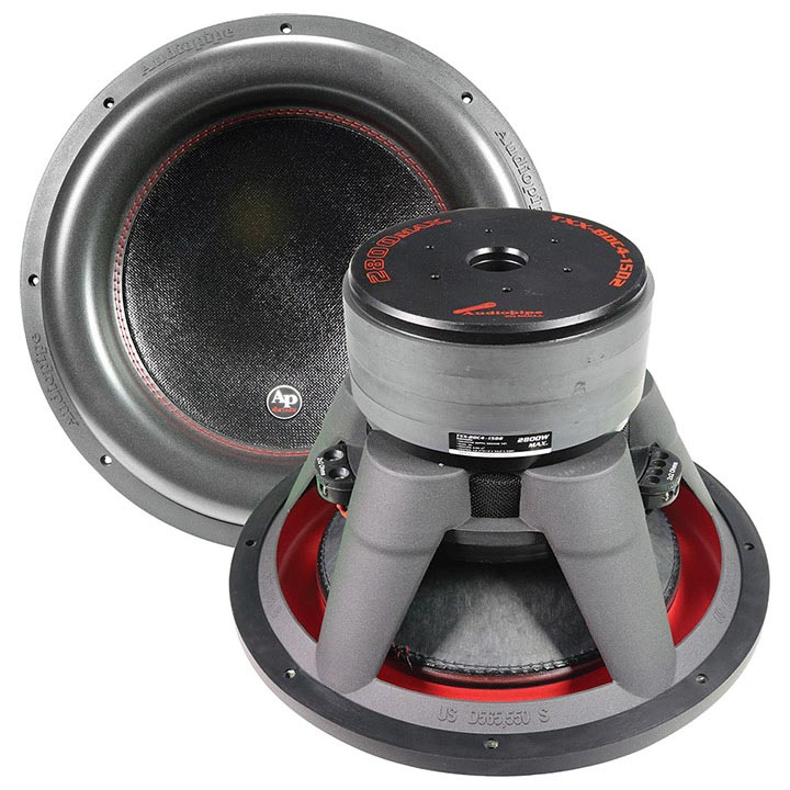 Picture of AudiopipeMap TXXBDC415D2 15 in. 2800W Dual 2 ohm VC Woofer