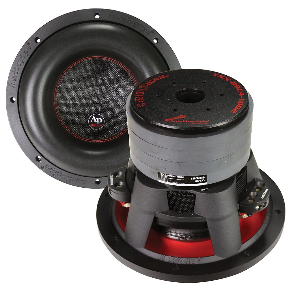 Picture of Audiopipe TXXBDC410D2 10 in. 2 ohm VC Dual Woofer