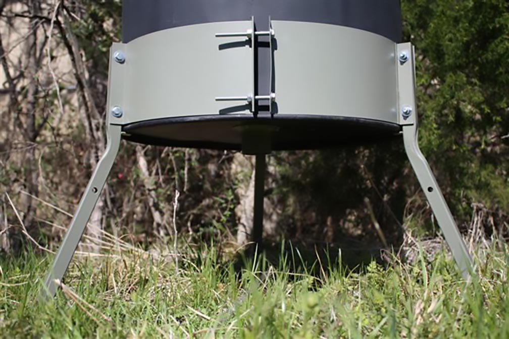55 gal Boss Buck Band Boss Buck Barrel Band System, Green