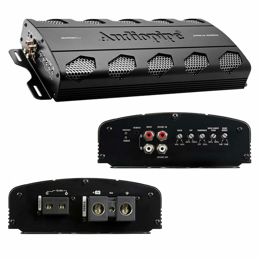 AUDIOPIPEMAP Audiopipe Dealer Line Monoblock Amplifier 1600W RMS