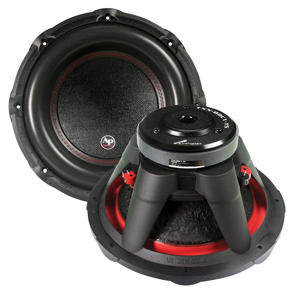 Picture of Audiopipe TXXBDC115 15 in. Woofer 1600W Max 4 Ohm DVC