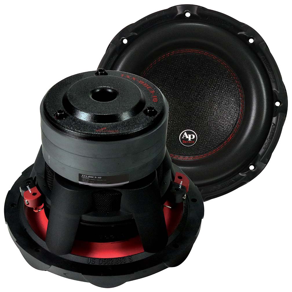 Picture of Audiopipe TXXBDC310 10 in. Woofer 1400W Max 4 Ohm DVC