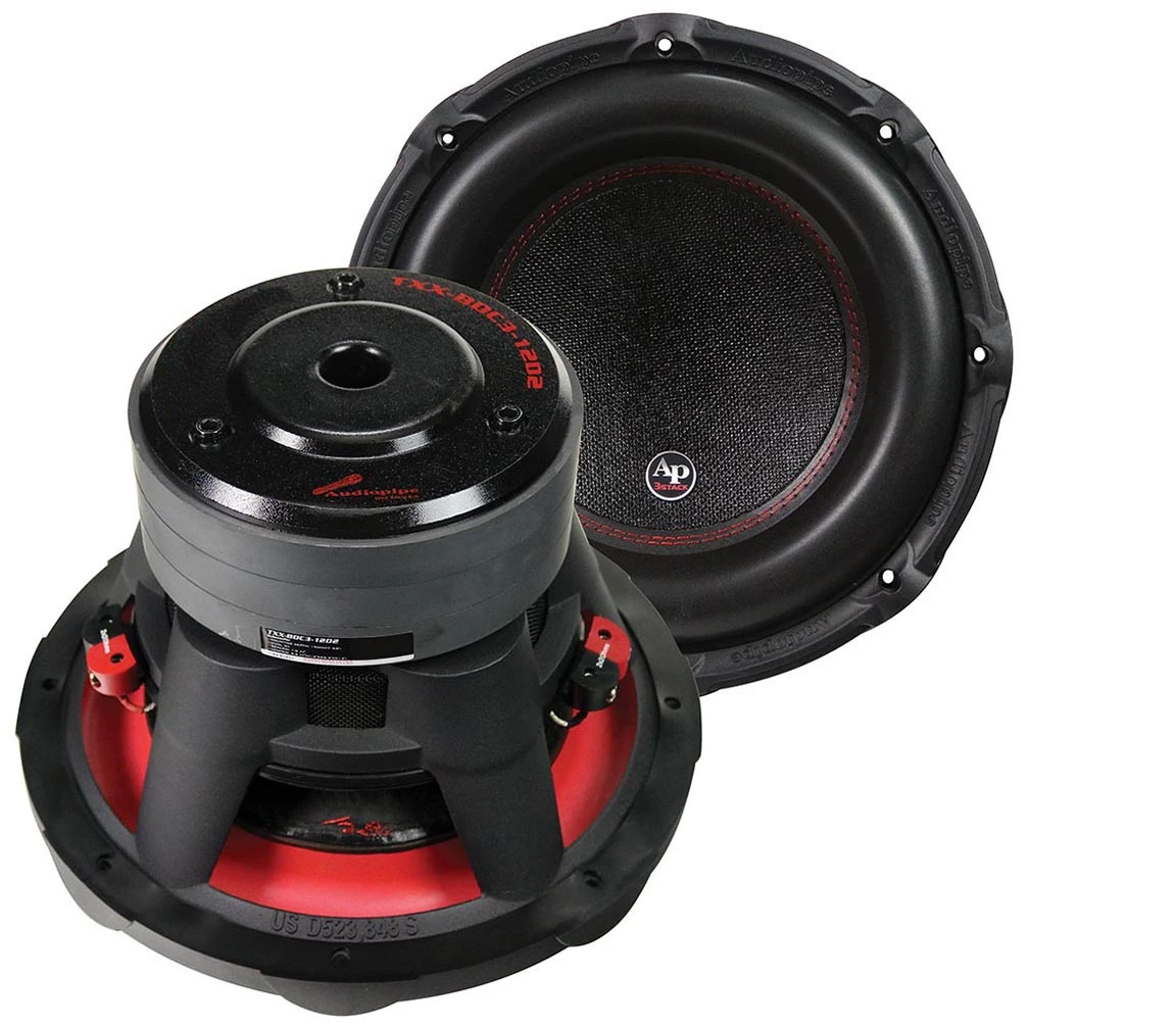 Picture of Audiopipe TXXBDC312D2 12 in. Woofer 900W RMS & 1800W Max Dual 2 Ohm Voice Coils