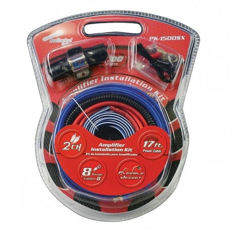 1500W AMP Wiring Kit Audiopipe 8 GA for Systems