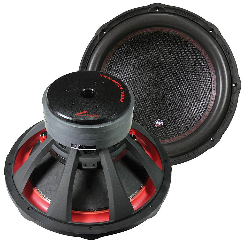 Picture of Audiopipemap TXXBDC418D2 18 in. Woofer 3400W Max 2 ohm DVC