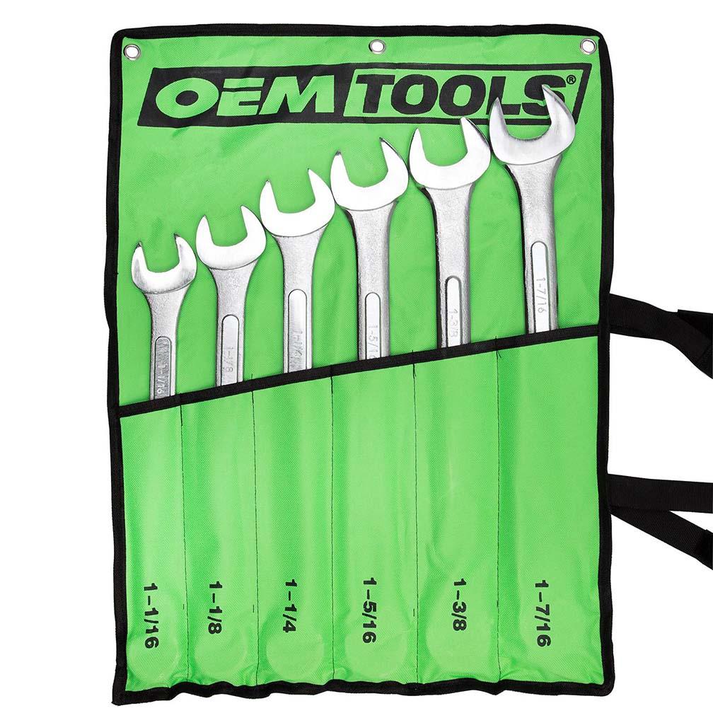 Picture of OEM Tools 22100OEM SAE Jumbo Wrench Set - Pack of 6