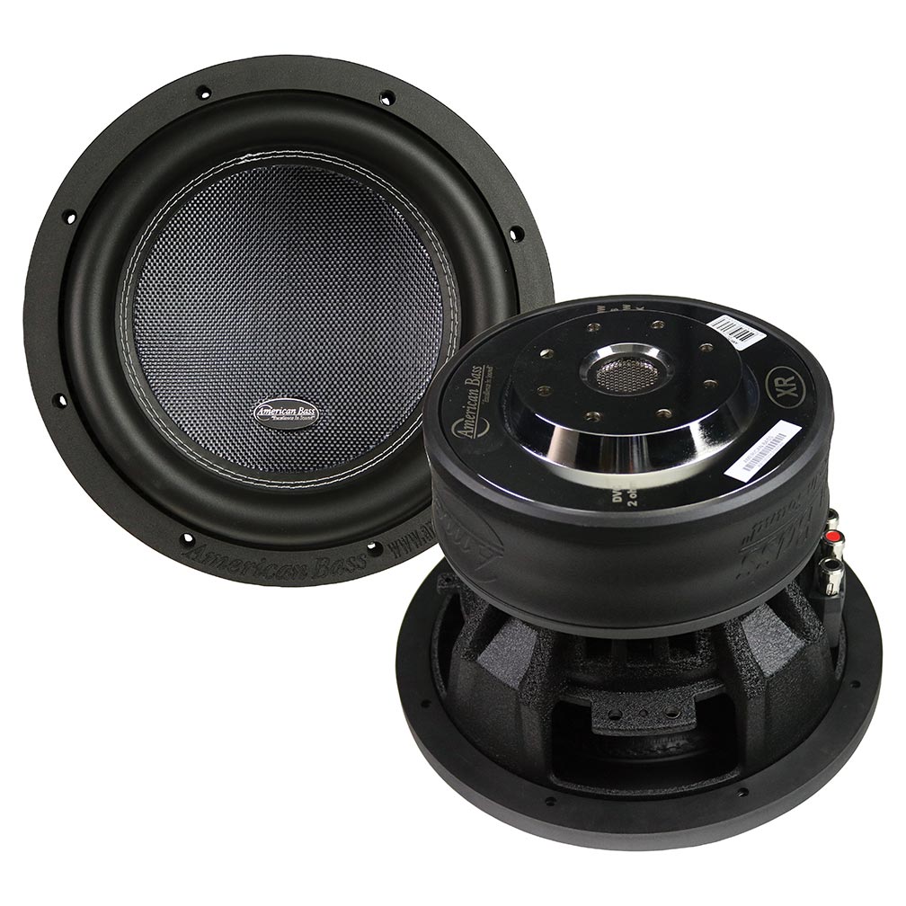 Picture of American Bass XR10D2 10 in. Woofer 1000W RMS & 2000W Max Dual 2 Ohm Voice Coils