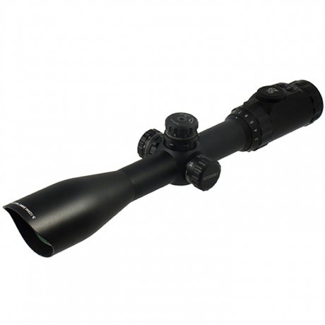 SCP3U312AOIEW 3.12 x 44 30 mm Scope AO with Rings - Matte Black