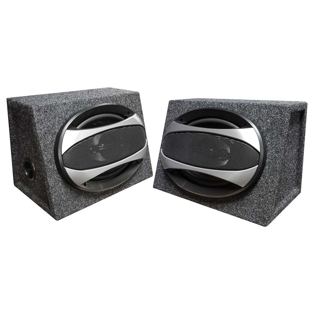 6 x 9 in. Audiodrift Loaded Max 4 Way Single Boxes Speaker