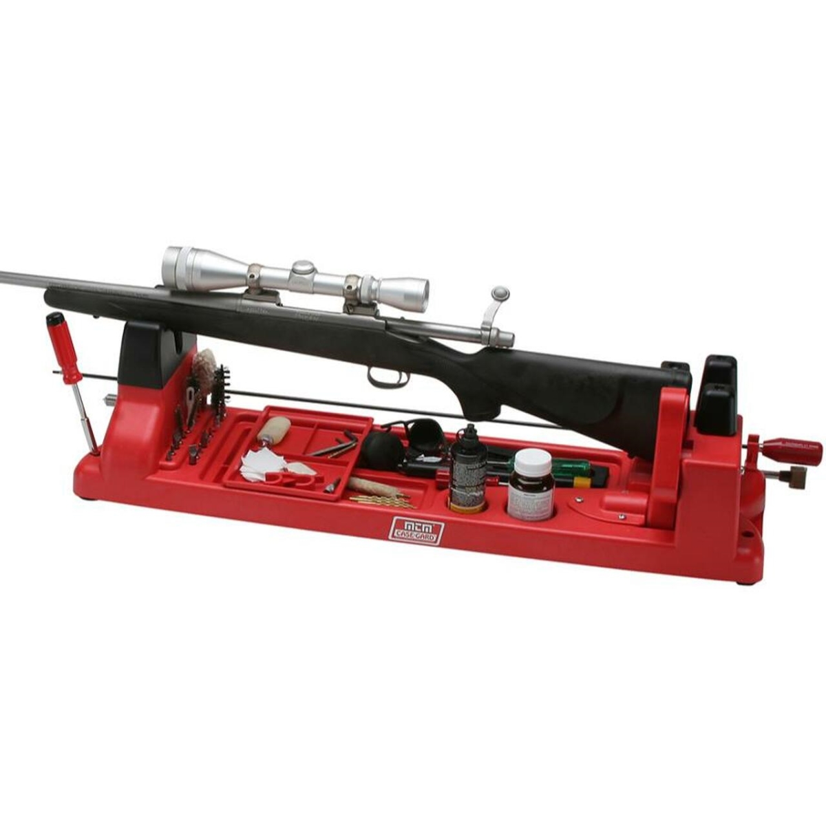 GV30 Gun Vise Cleaning Kit for Gunsmithing Work, Red