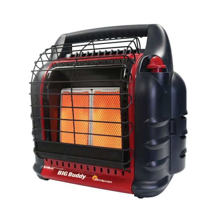 18000 BTU Big Buddy Portable Heater, Red