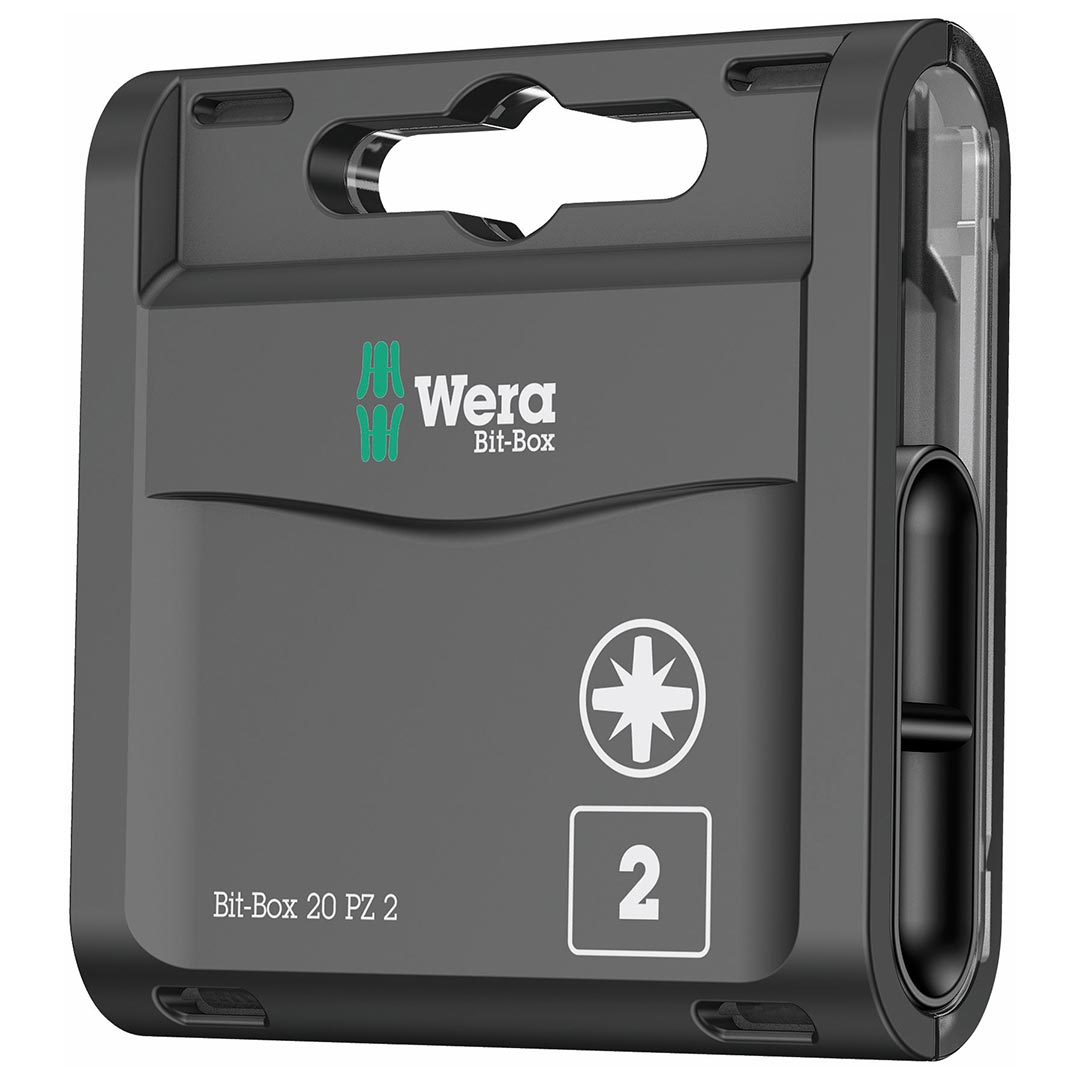 Picture of Wera 05057760001 2 x 25 mm Holds PZ Bits - Box of 20