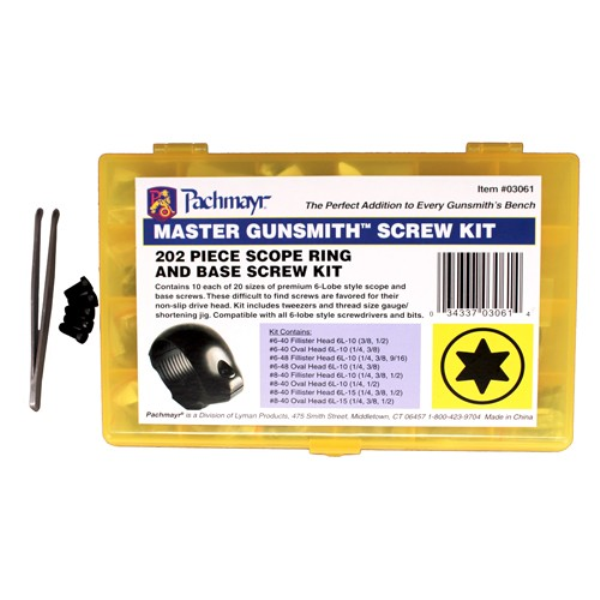 03061 Master Gunsmith Torx Head Screw Kit