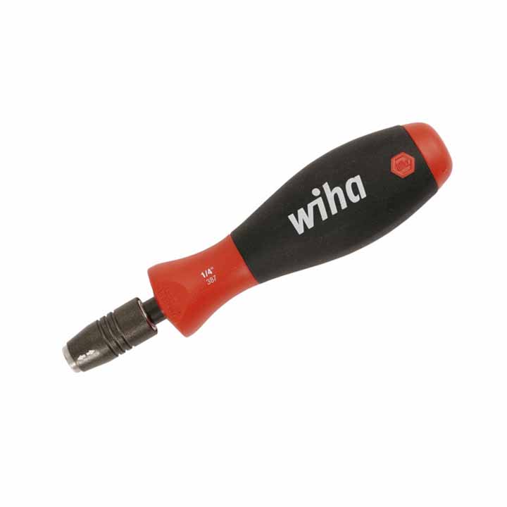 Wiha SoftFinish CentroFix Bit Holder for 1/4 Inch Bits - 76000